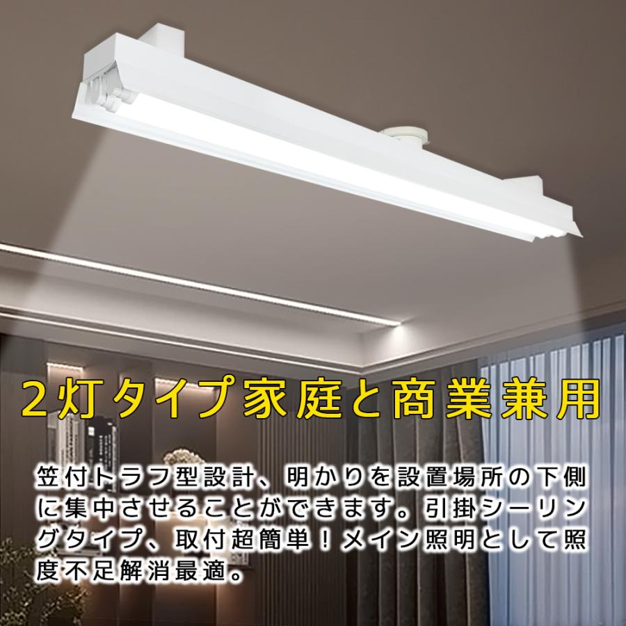 【送料込】2台セット　シーリングライト 5灯 5灯シーリングライト 照明 レトロ Cherry ホワイト｜デザイン