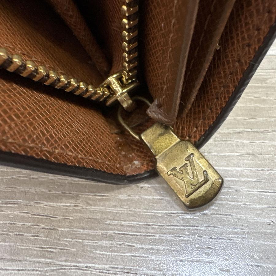 【鑑定済み】ルイヴィトン✨ダミエ 二つ折り財布✨ポルトモネビエ トレゾール LOUIS VUITTON ルイ・ヴィトン ポルトモネ・ビエ・トレゾール