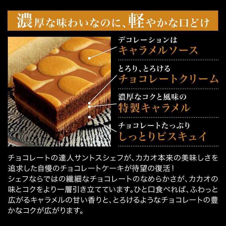 キャラメル・ショック 濃厚チョコレートケーキ 生ケーキ | 冷凍便｜ecole-criollo｜03