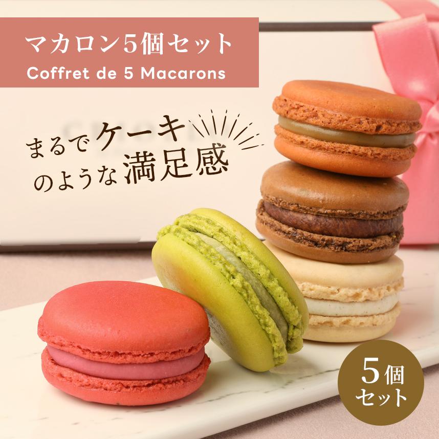 マカロン様確認用 エコール・クリオロ 【マカロン】マカロン5個セット（ショコラ/ガイア