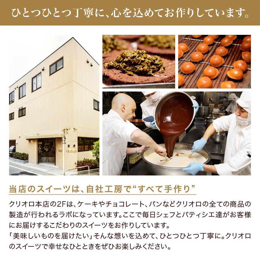 【季節限定】【チョコレートケーキ】トレゾー・ジャポネ・フランコ│キャラメル・サレ【冷凍便】【2〜5営業日で出荷】 | エコール・クリオロ | 09