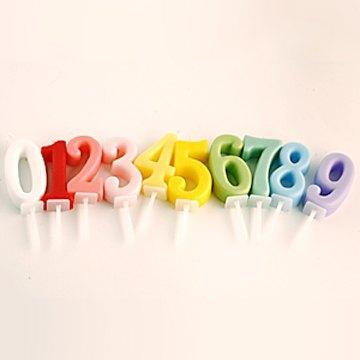 ギフトオプション】数字キャンドル (ろうそく) : クリオロ Yahoo!店