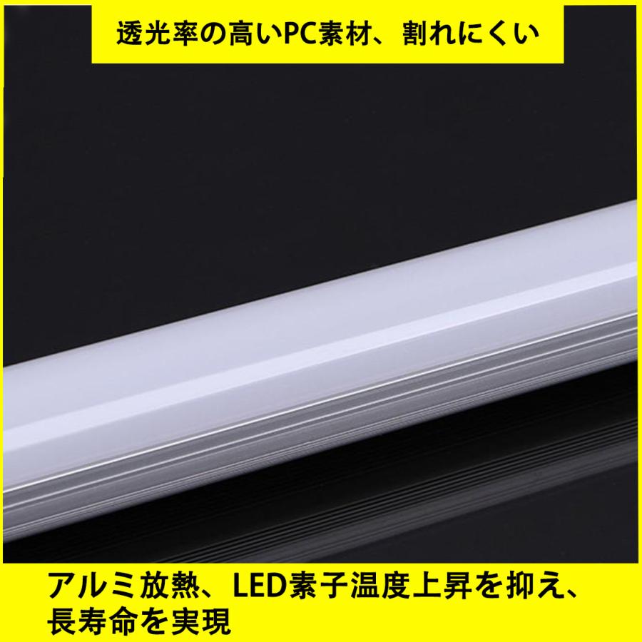 3000LM 送料無料 LED蛍光灯 10本セット 40w形 ラピッド式専用工事不要 2灯式1灯式共用  昼光色 120RAW-10set | 慧光 | 03