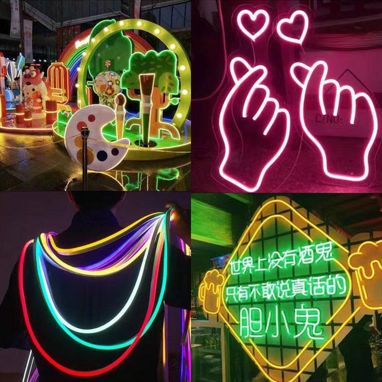 ネオンライト LEDテープライト LEDネオンライト ネオンチューブ 0612 防水 LED
