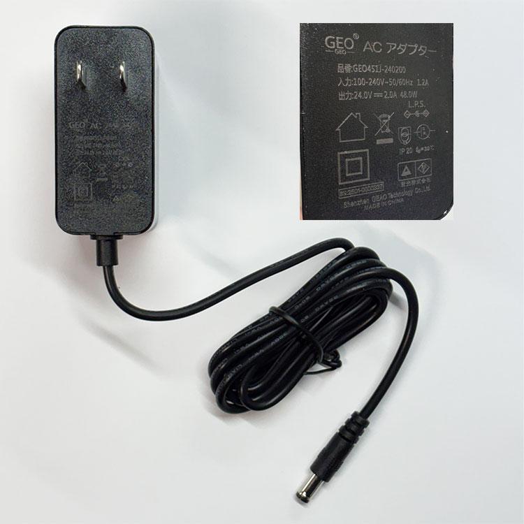 変圧器 直流DC24V 2A 電源アダプター LEDテープライト用 AC100V→DC24V変換 日本規格PSE [24V-2A] | ブランド登録なし | 01