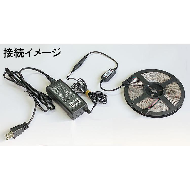 RGB LEDテープライト用 イルミネーションコントローラー スマホ操作 専用アプリ Bluetooth接続 間接照明 12V用 APP-CTRL-12V | ブランド登録なし | 03