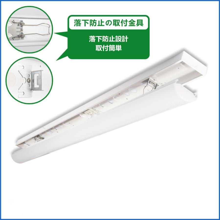 LED照明　13個セット 慧光（エコウ） トラフ型 LEDベースライト 12台セット LED蛍光灯 器具