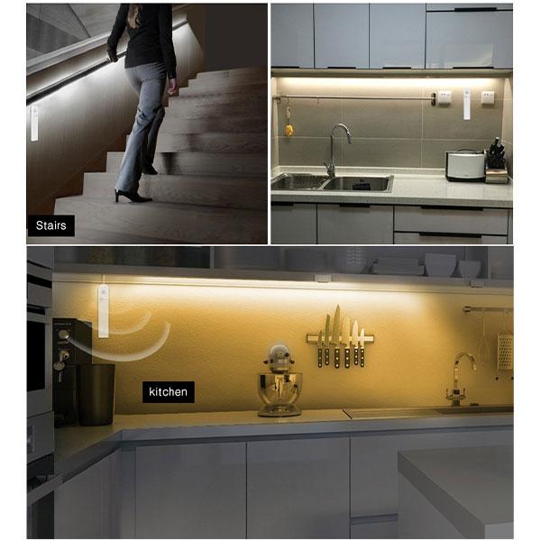 LEDテープライト 人感 センサーライト 電池式 バッテリー式 選択 自動点灯 玄関灯 調光 防水 間接照明 フットライト 足元灯 BTCH-X | ブランド登録なし | 08