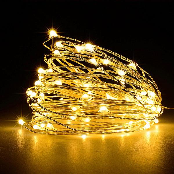 ソーラーLEDイルミネーションライト 20m 200球 ワイヤータイプ 防水 ソーラー充電式 8パターン 色選択 Cu200-x | ブランド登録なし | 02