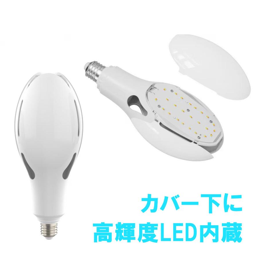 慧光（エコウ） LEDコーンライト 電球400W相当 直結用 6000LM 50W