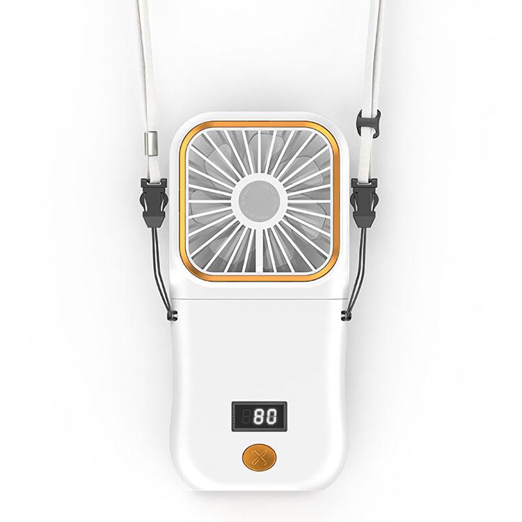 ハンディファン 扇風機 首掛け扇風機 瞬間冷却  静音 折り畳み式 携帯扇風機 充電式 ネッククーラー 熱中症対策 ネックファン F3-X | ブランド登録なし | 07