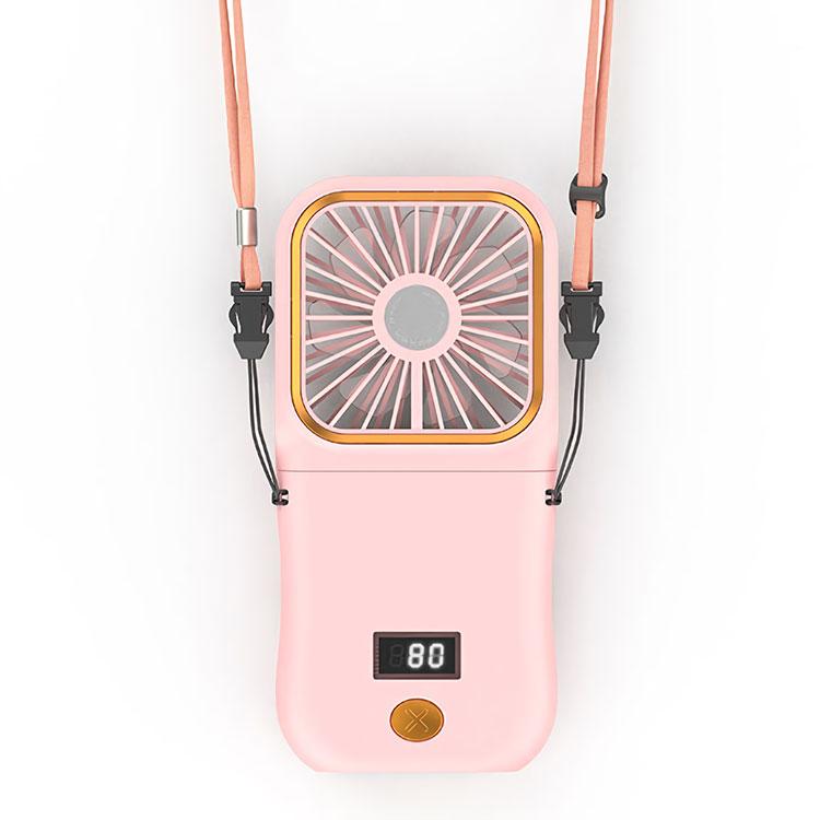 ハンディファン 扇風機 首掛け扇風機 瞬間冷却  静音 折り畳み式 携帯扇風機 充電式 ネッククーラー 熱中症対策 ネックファン F3-X | ブランド登録なし | 08