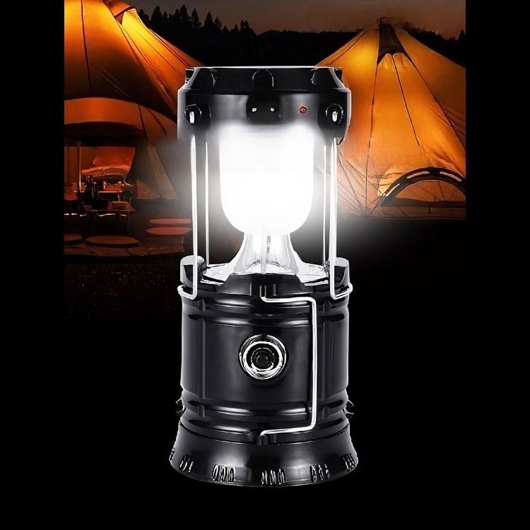 【ワケあり特価】LEDランタン 懐中電灯 2WAY USB充電  キャンプ アウトドア 非常灯 防災用品 災害用 携帯充電 テントライト LANT-BK | ブランド登録なし | 05