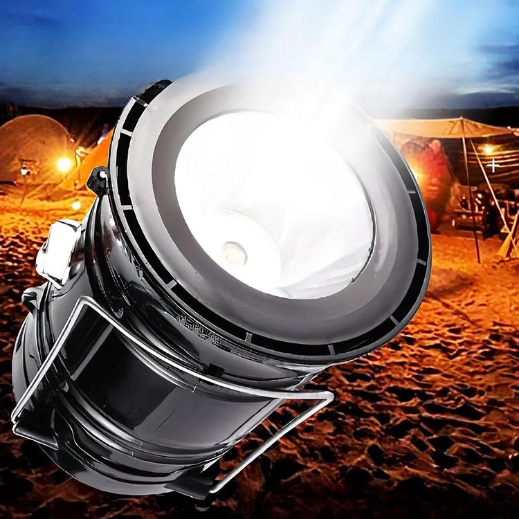 【ワケあり特価】LEDランタン 懐中電灯 2WAY USB充電  キャンプ アウトドア 非常灯 防災用品 災害用 携帯充電 テントライト LANT-BK | ブランド登録なし | 06