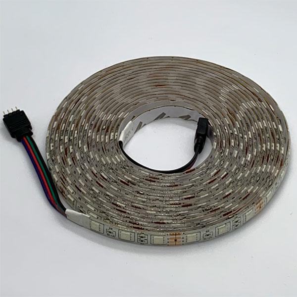 RGB LEDテープライト 5m 白ベース コントローラ付き 300発SMD 防水 RGB-5M-W-CTRL | ブランド登録なし | 01