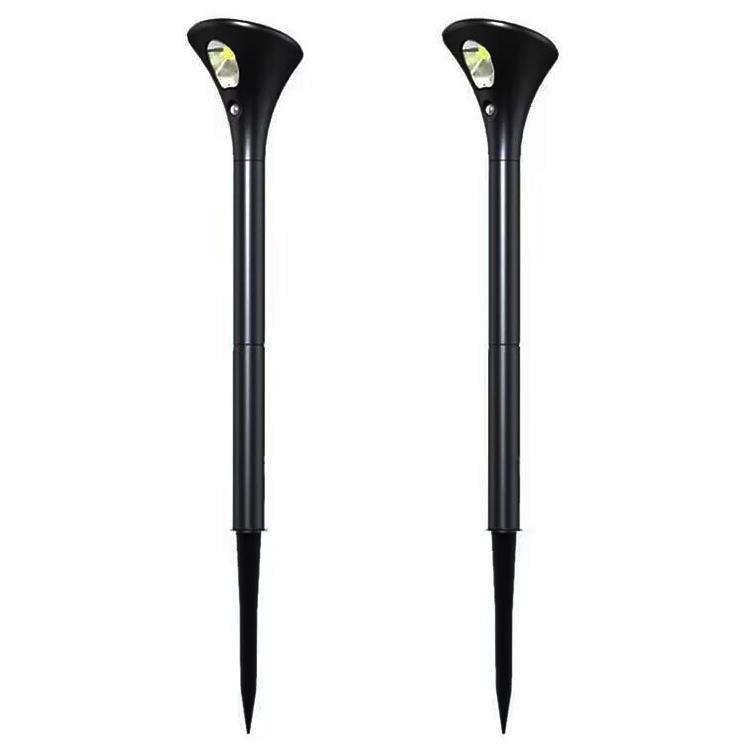 LEDソーラーライト 2個セット 人感センサー式 ポールライト 暗くなると自動点灯 庭園灯 ガーデンライト 防水 防犯 SGL-SS-2set | ブランド登録なし | 03