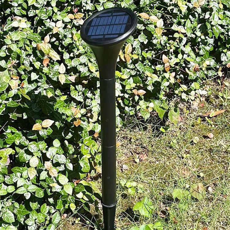 LEDソーラーライト 2個セット 人感センサー式 ポールライト 暗くなると自動点灯 庭園灯 ガーデンライト 防水 防犯 SGL-SS-2set | ブランド登録なし | 05