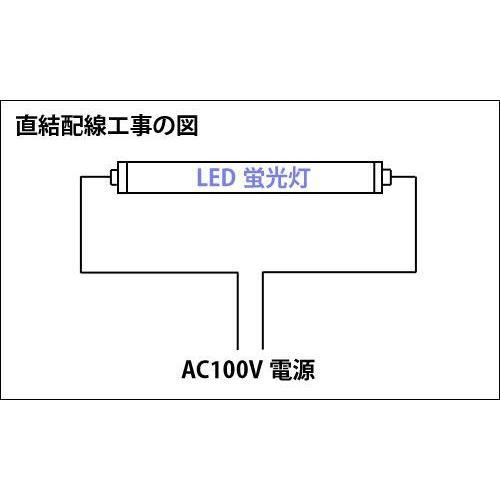慧光（エコウ） 送料無料LED蛍光灯 40W型 直管 LED 蛍光灯直管型 40W形