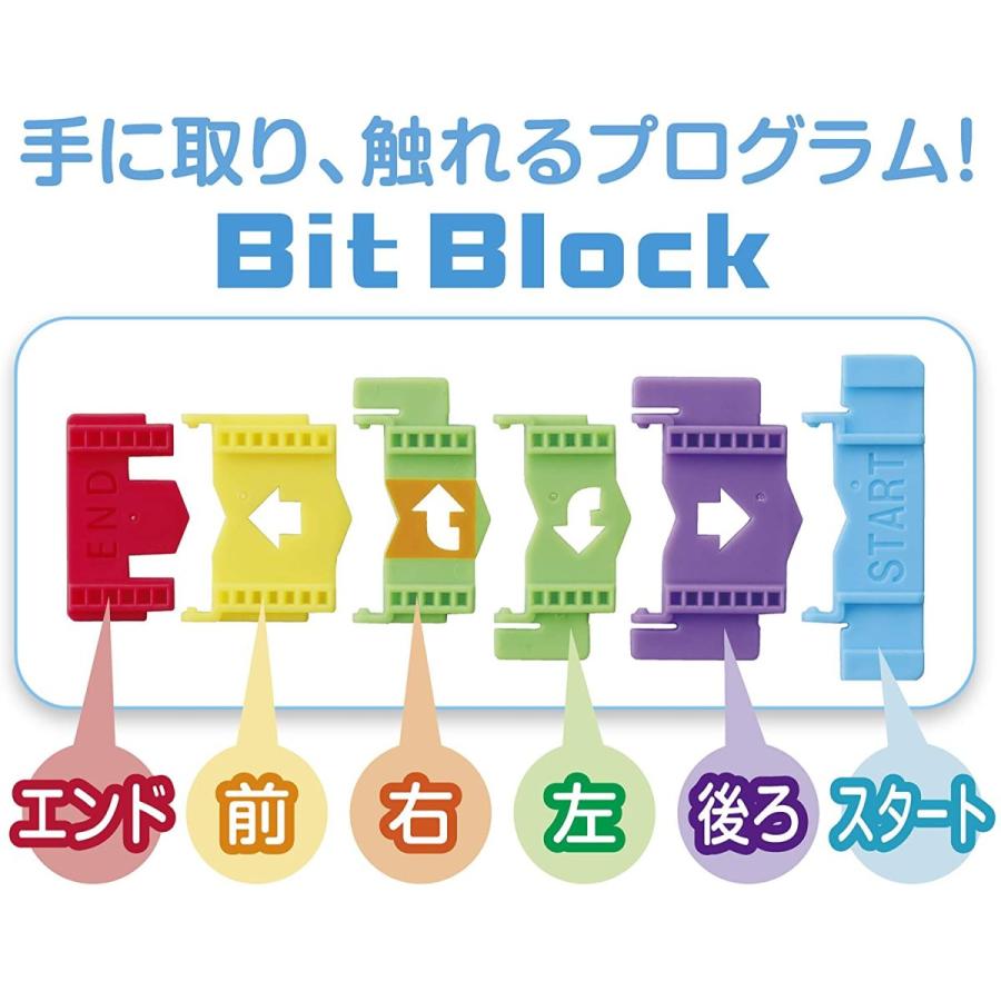 はくぶん PCレス ビットロボット 初心者向け プログラミング教材