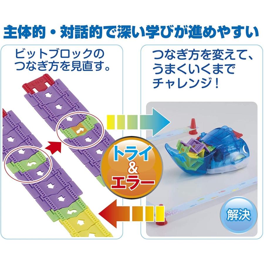 はくぶん PCレス ビットロボット 初心者向け プログラミング教材