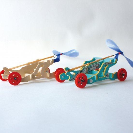 工作キット プロペラカー ゴム動力カー 色塗り工作 夏休み 冬休み 自由工作 工作セット B10 小学生の文具 学用品販売店 通販 Yahoo ショッピング