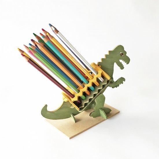 工作キット 恐竜の色鉛筆スタンド 夏休み 工作 自由研究 キット 小学生 自由工作 手作り 小学校 冬休み ネコポス S01 小学生の文具 学用品販売店 通販 Yahoo ショッピング