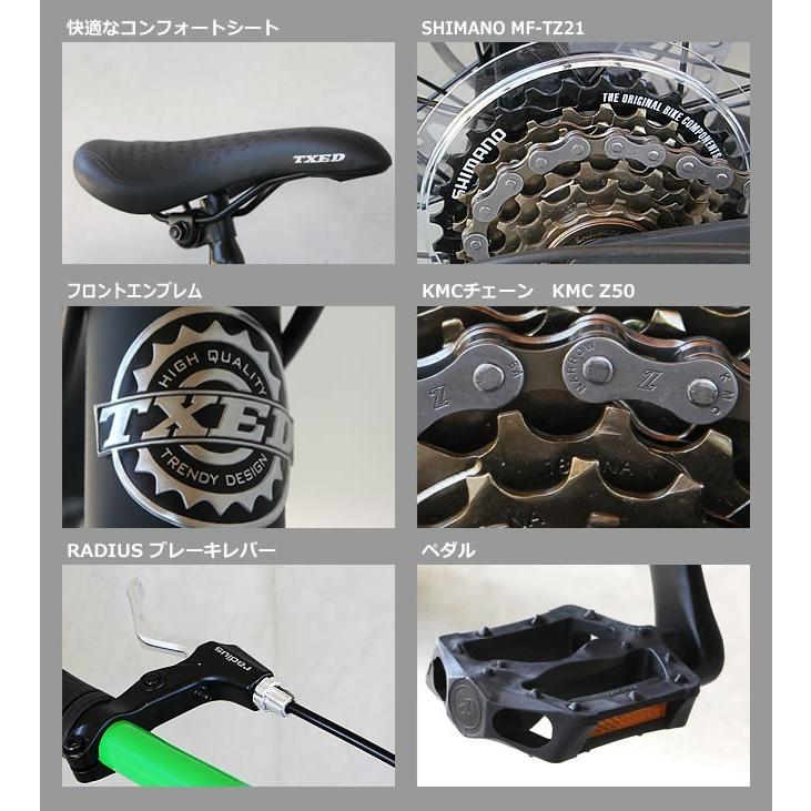 【送料無料】ファットバイク ビーチクルーザー 自転車 26インチ FATBIKE シマノ7段変速｜ecolife-araisk2011｜12