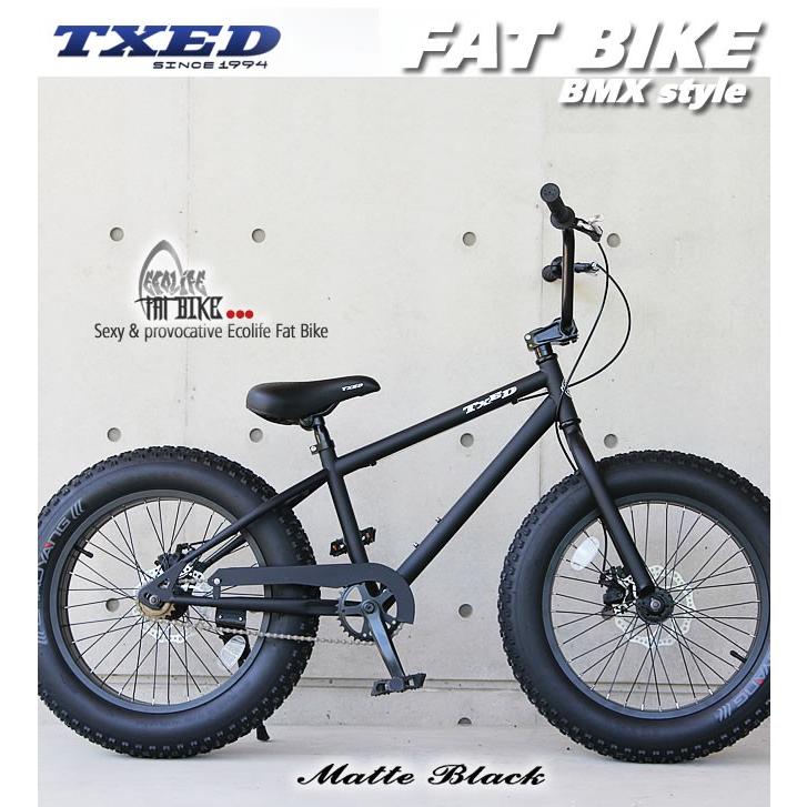 【送料無料】ファットバイク ビーチクルーザー 自転車　20インチ FATBIKE ファットバイク　BMXスタイル｜ecolife-araisk2011｜03