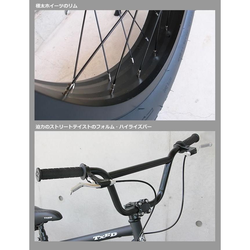 【送料無料】ファットバイク ビーチクルーザー 自転車　20インチ FATBIKE ファットバイク　BMXスタイル｜ecolife-araisk2011｜10