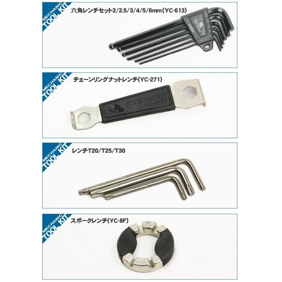 バイクハンド 工具 プロフェッショナルツールキット シマノ用 YC-721 BIKE HAND バイクハンド YC-721 ツールキット 自転車工具 シマノ