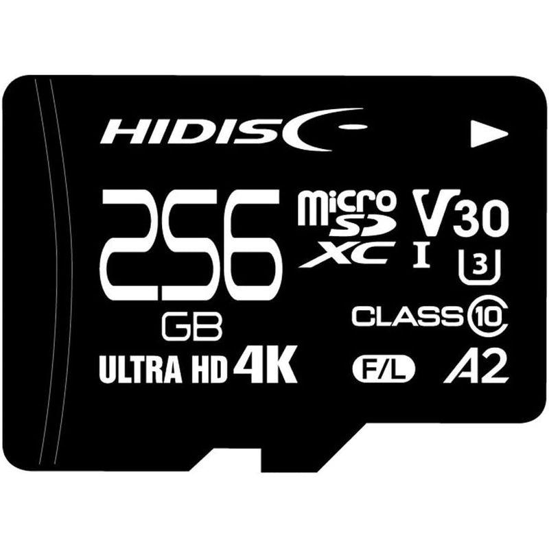 新しいスタイル HIDISC CLASS10 超高速microSDXCカード 256GB R170
