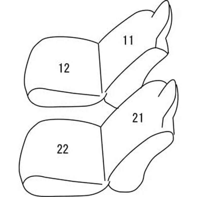 クラッツィオ　シートカバー　1列目のみ　サンバートラック　ハイゼットトラック　1?　S500P　S510P　S50　R4(2022)