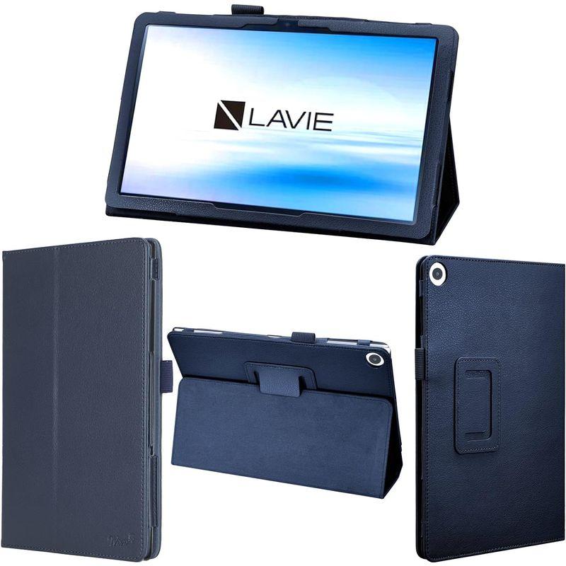 wisers LAVIE Tab T10 docomo LAVIE Tab T10d タブレットケース (ダークブルー) 10.1インチ 対｜ecolife-market｜08