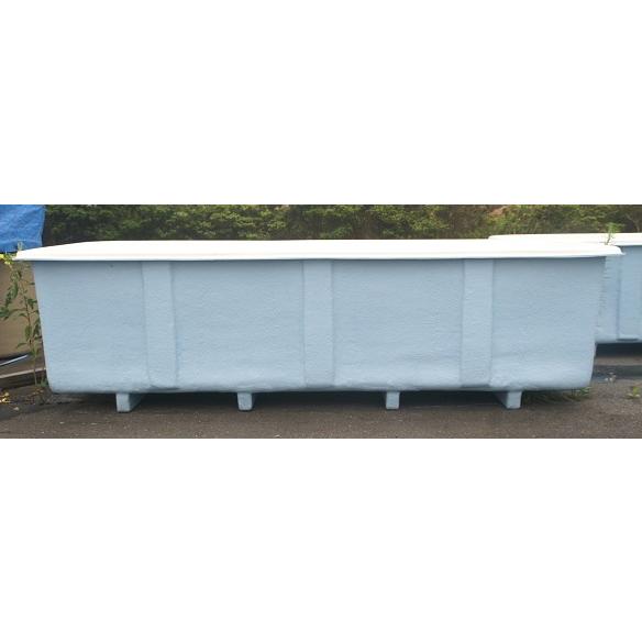 チャーター便価格表あり】FRP水槽 1500リットル 230cm×110cm チャーター便価格表あり】FRP水槽 1500リットル 230cm×110cm