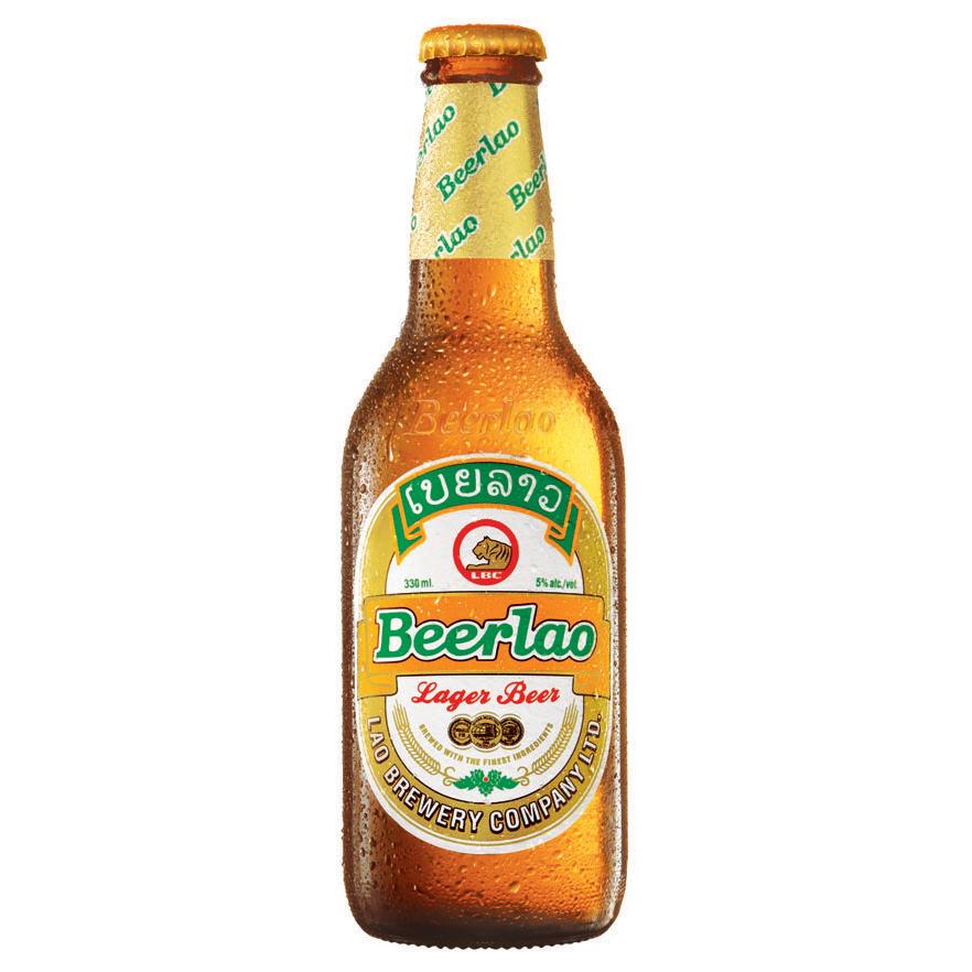 輸入ビール ラオスビール ビアラオ beerlao 330ml瓶×24本