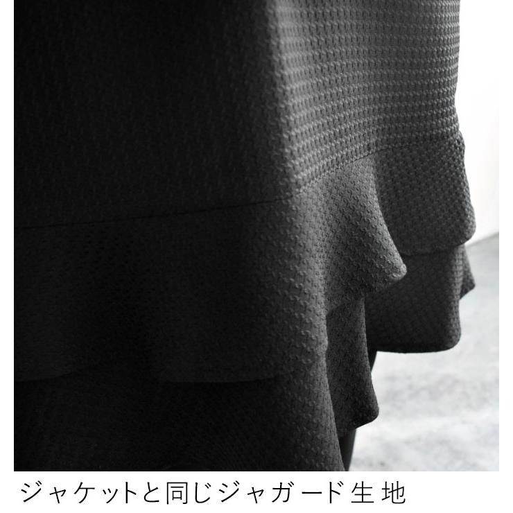 セレモニー フォーマルワンピーススーツ 3点セット 服装 ママ