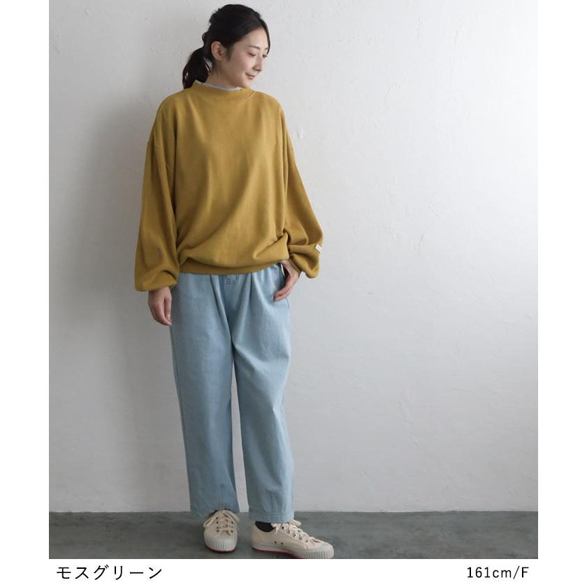 トップス トレーナー Arinimama 裏毛 スウェット 綿100% コットン 春