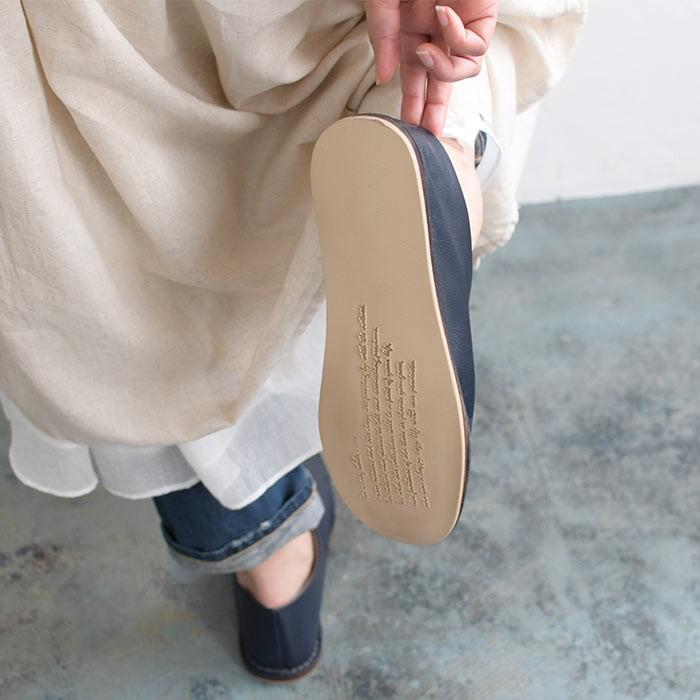 新品！　woven  ウーヴン　本革レザー編みパンプス Diu 本革 ぺたんこ パンプス 歩きやすい Vカット ステッチダウン