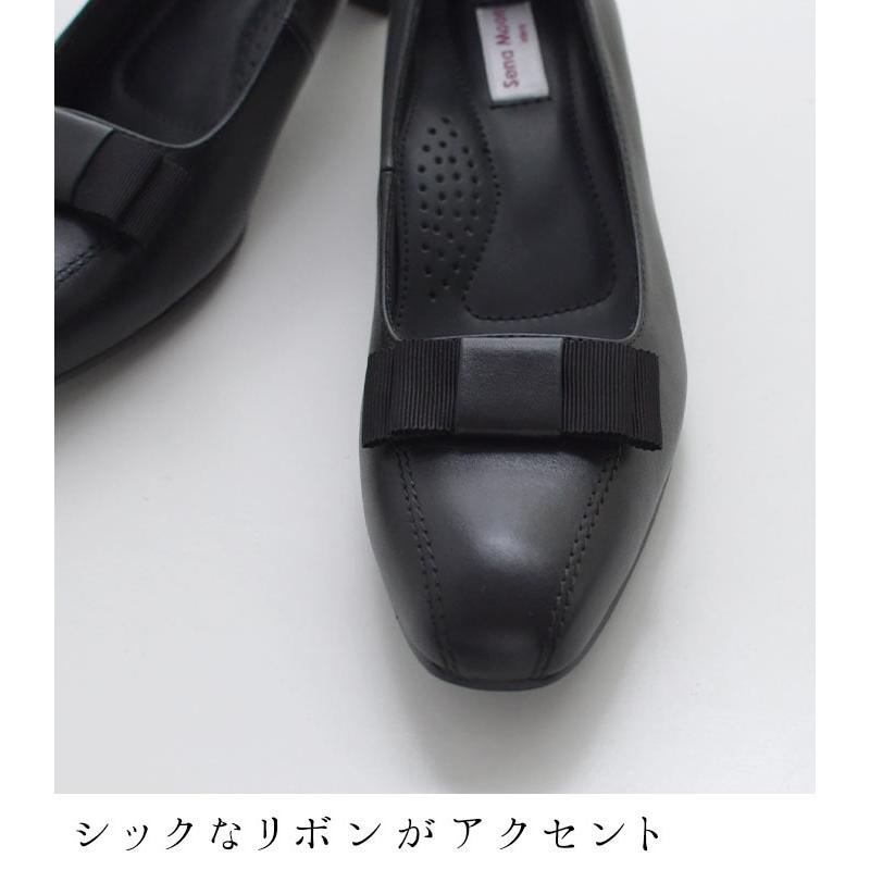 2,222円OFFクーポンあり パンプス 3E レディース オケージョン 本革 ローヒール 太ヒール 幅広 甲高 本革 楽ちん 歩きやすい 22.0〜24.5cm 25AW0919R, |  | 04