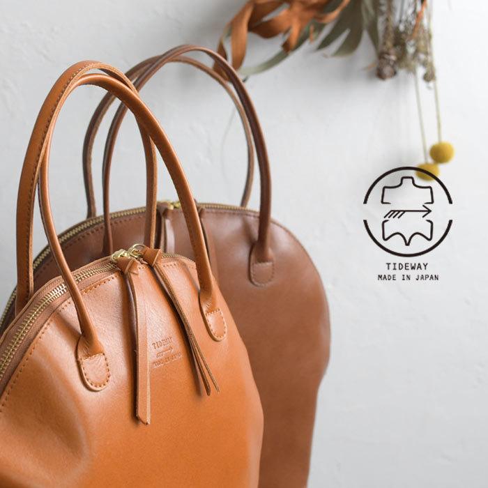 プレゼント バッグ トートバッグ 日本製 TIDEWAY LIGHT LEATHER BOSTON