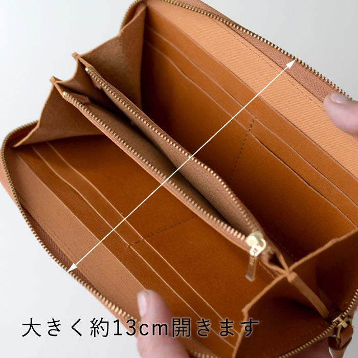 TIDEWAY（タイドウェイ） 日本製 本牛革 TIDEWAY ROUND WALLET L