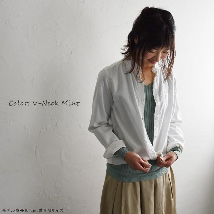 春ニット 綿アクリル リブニット カットソー ボートネック Vネック 長袖 メール便可 レディース 春 夏 秋 冬 大きいサイズ 10ss0126 Ecoloco 通販 Yahoo ショッピング