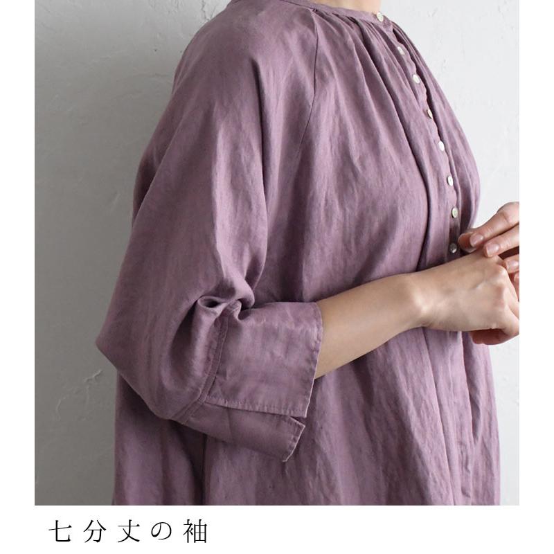 08Mab ワンピース 14番手 リネン 08マブ 麻100% 春夏 秋冬 08Mab ワンピース 14番手 リネン 08マブ 麻100% 春夏 秋冬