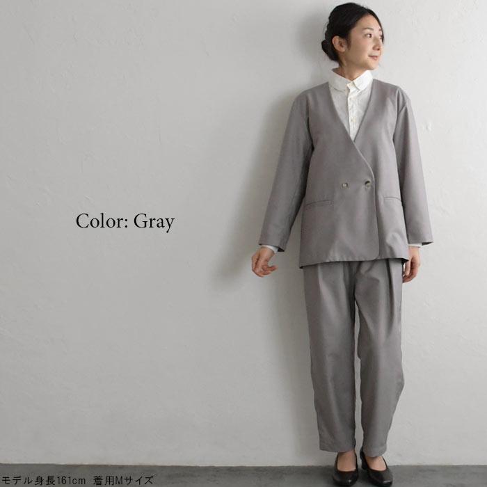 クーポンで半額 パンツ D*g*y dgy  タック テーパード すっきり エコロコ レディース 2220AW0120, sel, | D*g*y | 03