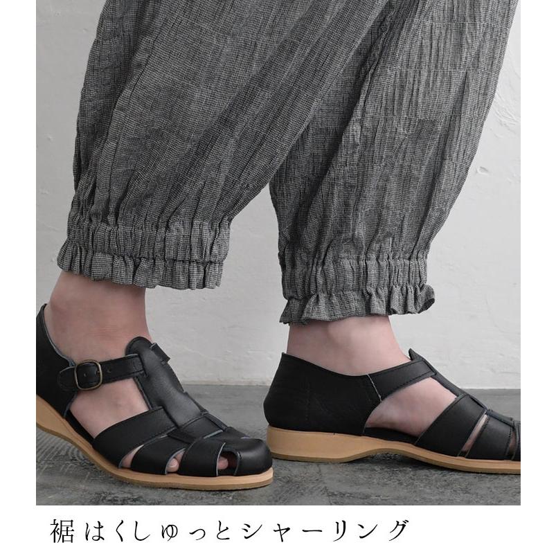 最大20％OFFクーポンあり テーパード パンツ 裾ゴム ウエストゴム しゃりっと コットンストレッチ シャーリング D*g*y 大きいサイズあり 綿 25SS0627R, 爆買 | D*g*y | 12