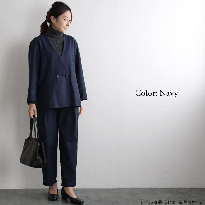 ジャケット D*g*y dgy ノーカラー Wボタン ダブルボタン エコロコ レディース 2220AW0120, | D*g*y | 03