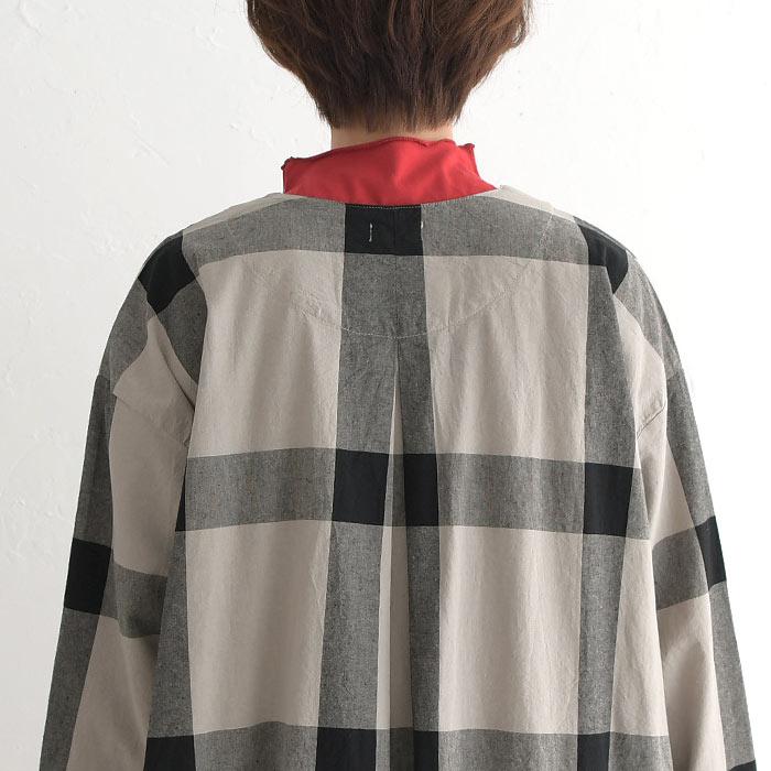 最大20％OFFクーポンあり D*g*y ショール付き コットン 大判チェック フレアワンピース 綿100％ 23AW0901, 爆買 | D*g*y | 13