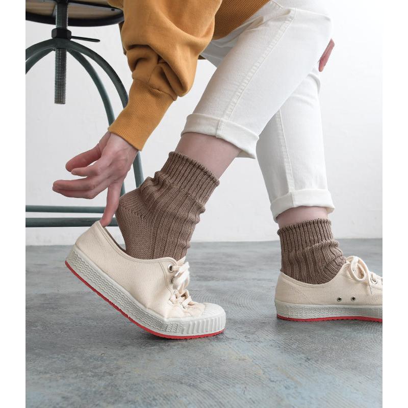 decka デカ ローゲージ 靴下 ソックス socks 日本製 綿 プレゼント おしゃれ リブ 2点までメール便可 国産 2120AW0827, エコロコ sel, j23,  c14, |  | 05