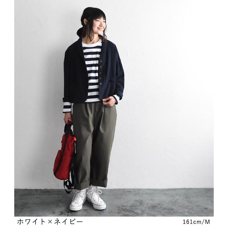 メール便可 オリジナル 綿100% カットソー ボーダーカットソー 春 夏 秋 冬 春服 30代 40代 50代 大きいサイズ 24SS0222R,｜ecoloco｜05