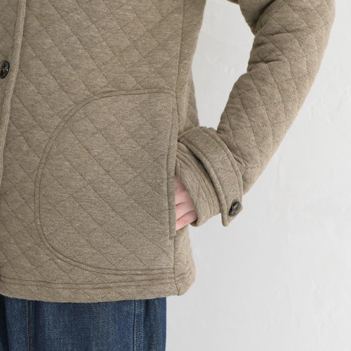 アウター コート レディース 秋 きれいめ キルティングコート ダブルボタン フード付き 大きいサイズ 25AW1010R, | earth_eco_loco | 23